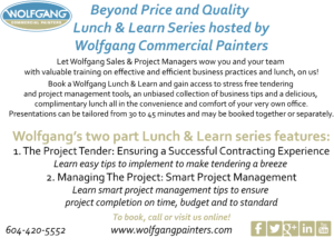 Wolfgang Lunch & Learns for Property Managers
